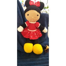 Boneca de Crochê Amigurumi BC001P